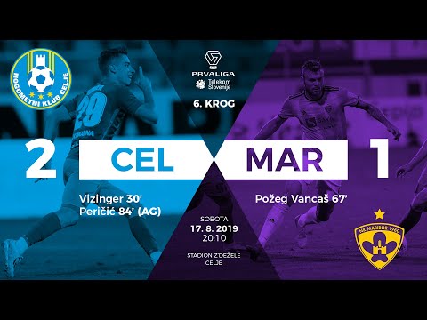 6.krog: Celje - Maribor 2:1 ; Prva liga Telekom Slovenije 2019/2020