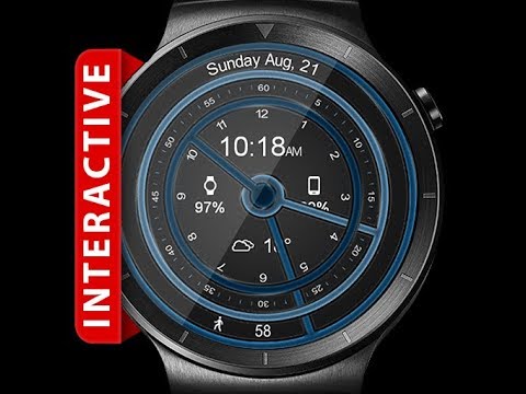 Simple Fuzion HD Watch Face Video