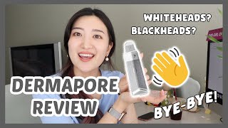 👋 DERMAPORE (DERMAFLASH) REVIEW: Is It Worth It? 모공관리, 블렉헤드 제거 | Crystall Cho