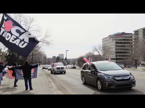 Edmonton Freedom Rally 03/19/2022
