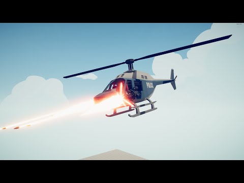 TABS | NEW  UPDATE Helicopter Vs Every Units Totally Accurate Battle SImulator