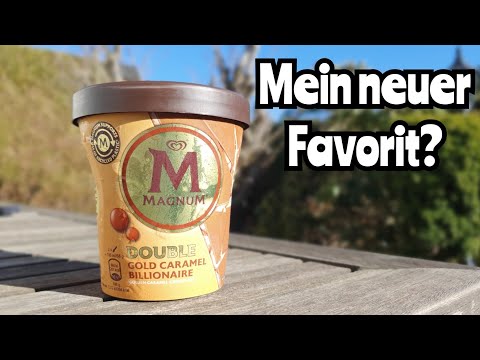 Magnum Double Gold Caramel Billionaire Pint Review | Holy sh...