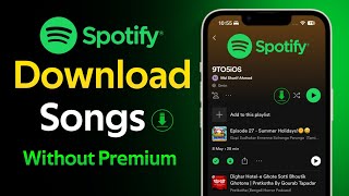 How to Download Spotify Songs Without Premium [ IPhone ]