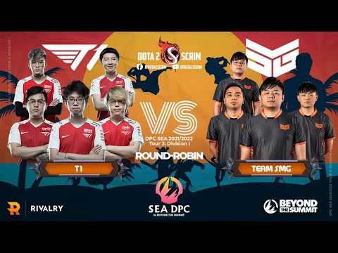 T1 vs Team SMG - DPC SEA 2021/22 Tour 3: Division I - Round-Robin - Game Highlights - BO3