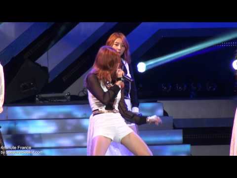 [Fancam] 4minute 120909 - Hot Issue (Brave Concert)