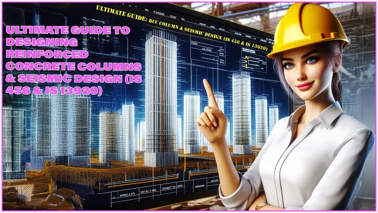 Ultimate Guide to Designing Reinforced Concrete Columns & Seismic Design IS 456 & IS 13920.