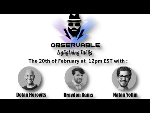 Observable Lightning Talks February 2024