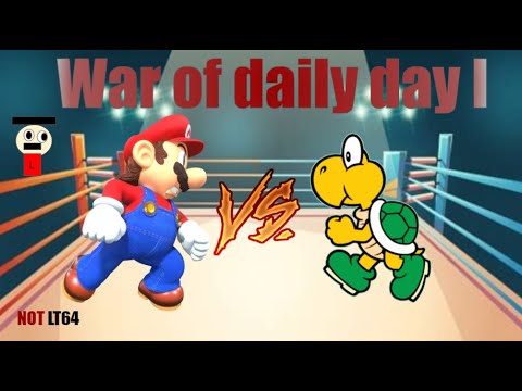 Mario VS Koopa - War of daily day I