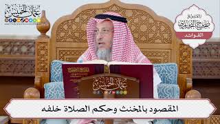 [345] المقصود بالمخنث وحكم الصلاة خلفه - عثمان الخميس