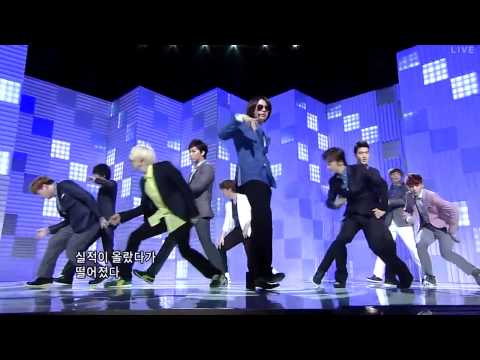 [110807] Super Junior - Superman + Mr. Simple on Inkigayo (Comeback Stage)