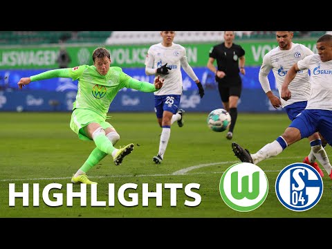 Wout Weghorst on fire | VfL Wolfsburg - Schalke 04 | Highlights Bundesliga