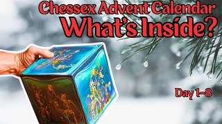 What’s Inside the Chessex Advent Dice Calendar? Opening Days 1–8!