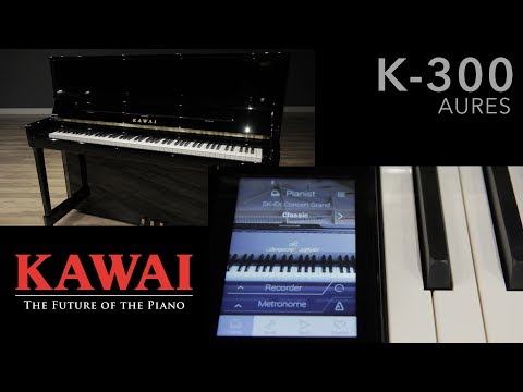 Kawai K-300 AURES E/P messing silent piano 