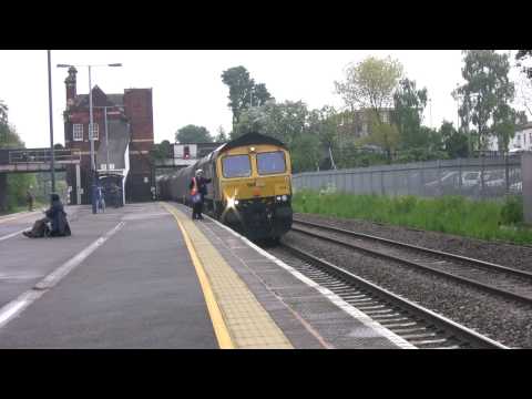 (HD) 66304 Pick up and Wind up at Water Orton.