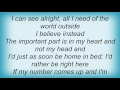 Adrian Belew - I'd Rather Be Right Here Lyrics