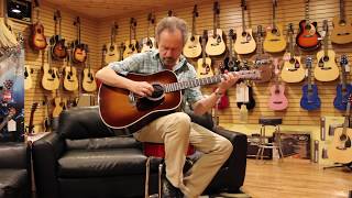 Martin HD-28V Acoustic Guitar Demo in Ambertone