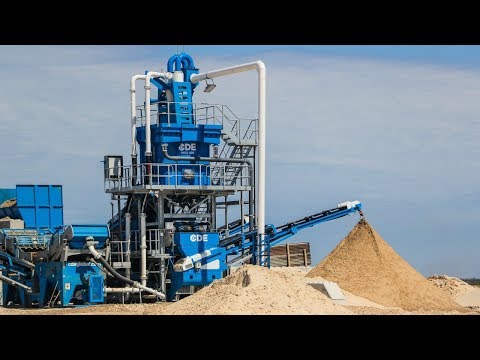 Custom CDE Sand Washing Plant Installed in 6 days in Argentina