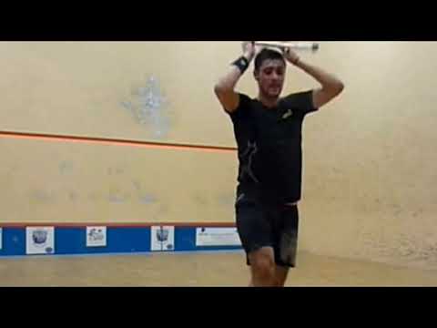 SQUASH. Baptiste Masotti can't believe NO LET decision