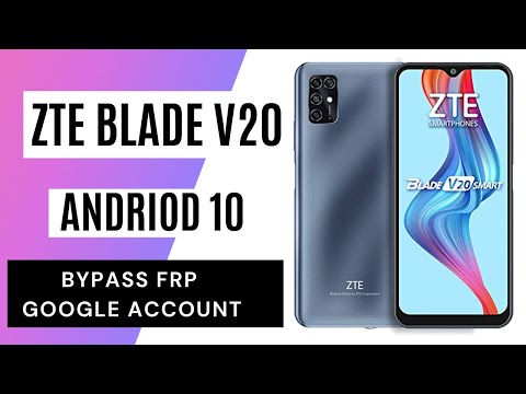 ZTE Blade V20 Smart Frp Bypass/ Google Account Unlock  Android 1O Without PC