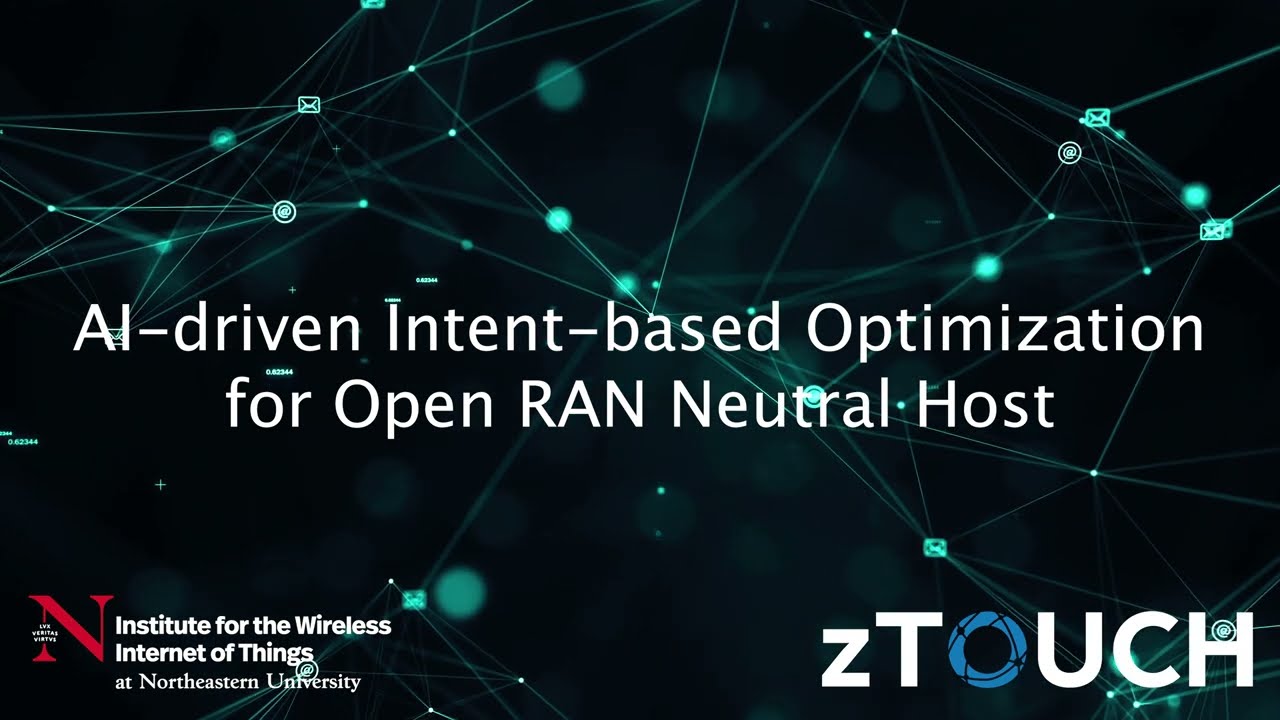 zTouch, AI-driven Intent-based Optimization for Open RAN Neutral Host