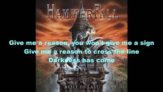 Hammerfall   Twilight Princess Lyrics