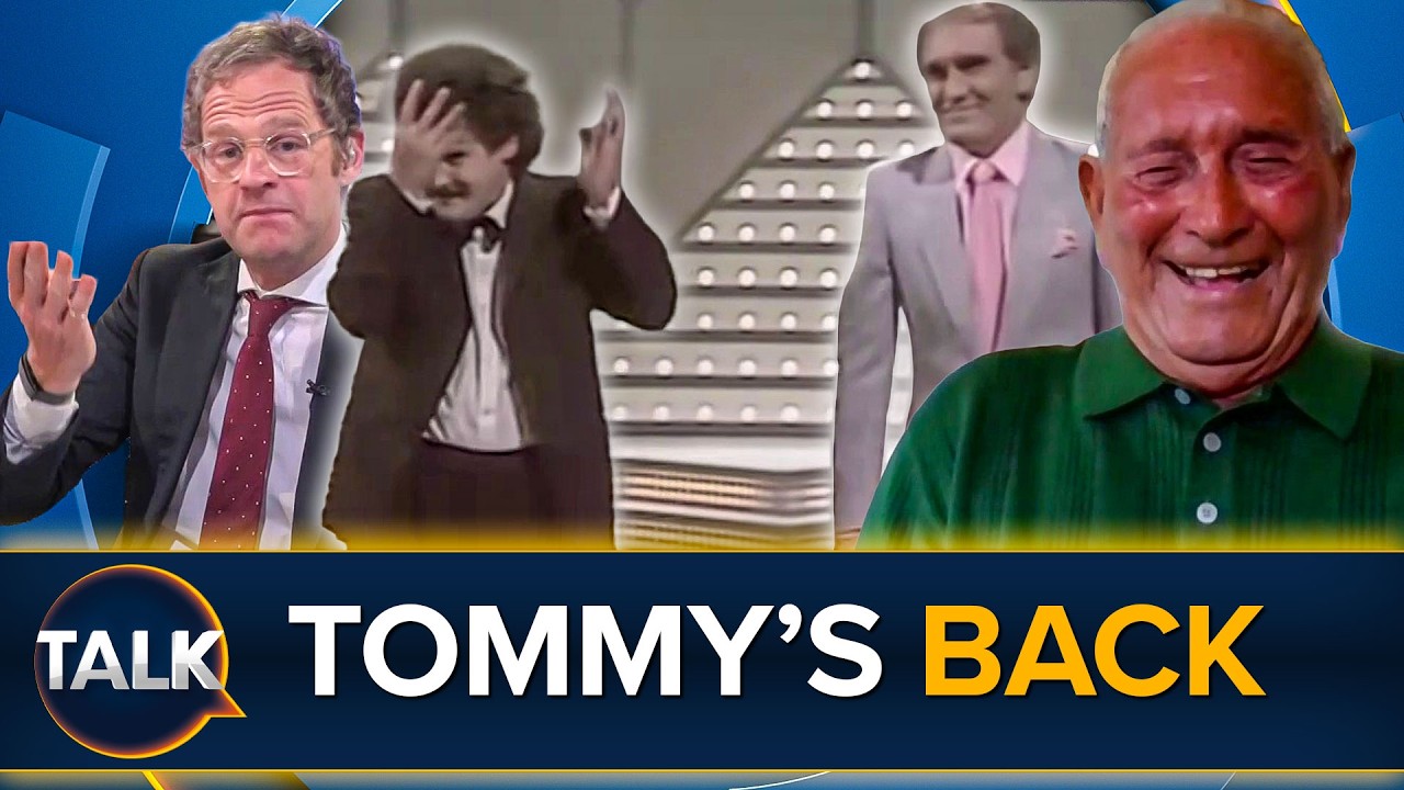 Video: Tommy Cannon returns to stage at Hanger Farm for 'An Audience with Tommy Cannon'