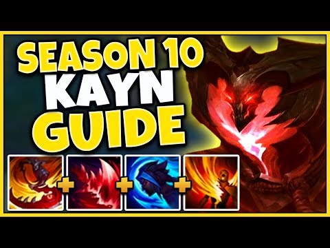 #1 KAYN WORLD HOW TO WIN EVERY GAME IN SEASON 10 (BEST STRATEGY POSSIBLE) - League of Legends