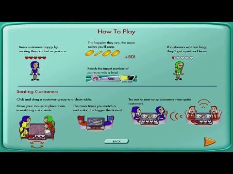 Diner Dash: Flo Through Time - How to Play & End Credits - PC
