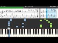 Noah Cyrus - July - Piano tutorial and cover (Sheets + MIDI)