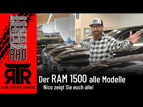 The RAM 1500 and its diverse model range in detail. Nico shows them all to you! ✔ | #ram1500 | RTR