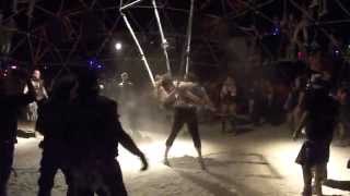 preview picture of video 'Watch Burning Man Thunder-dome Fight Get Out of Control HD 720p'