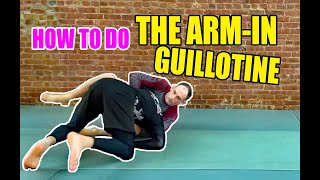 Arm-In Guillotine From Top No-Gi