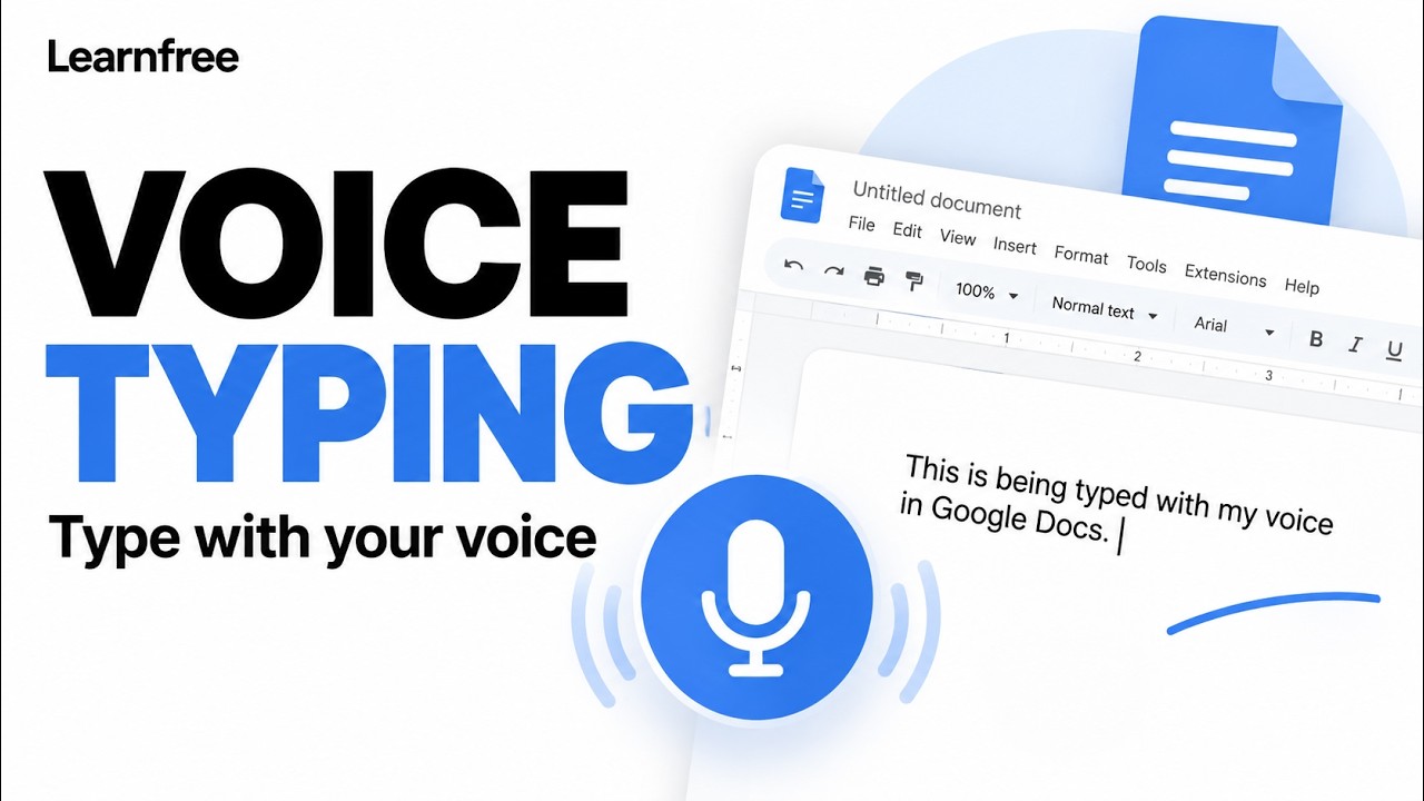 How to Use Voice Typing in Google Docs | Speech to Text Tutorial
