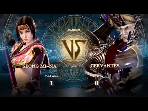 SOULCALIBUR VI - Seong Mi-Na VS Cervantes