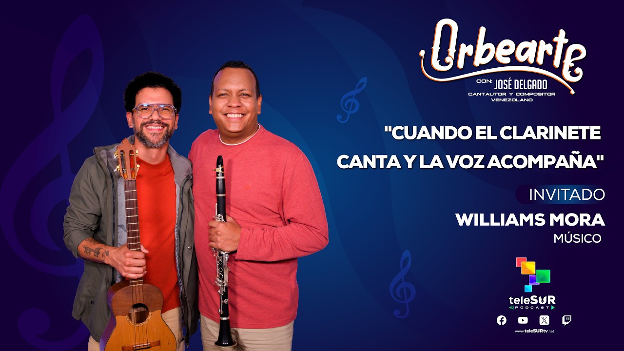 Melodías Venezolanas en el Clarinete y en el cuatro | William Mora en Orbearte con José Delgado