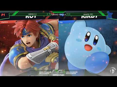 Smash Ultimate @ LXG 4 - GRAND FINALS - Vishire (Roy) vs qwertz143 (Kirby)