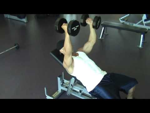 DB Incline Flys Alternating Arms