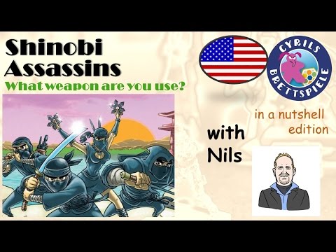 Cyrils Brettspiele - Shinobi Assassins - in a nutshell (N38) - Attack !!
