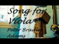 Peter Bradley Adams-Song For Viola