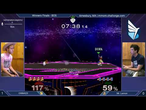 MMOM159 SSBM - GWM420 (Falco) vs. Mr. Lemon (Dr. Mario) - Melee WF
