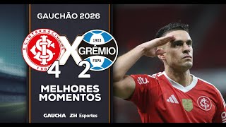 INTER 4x2 GRÊMIO | MELHORES MOMENTOS | GAUCHÃO | 25/01/2026
