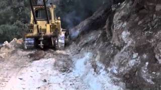 CAT D7G Road Building Warrumbungles