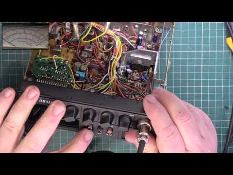 Harvard 420M CB27/81 UK FM CB radio - repair & alignment