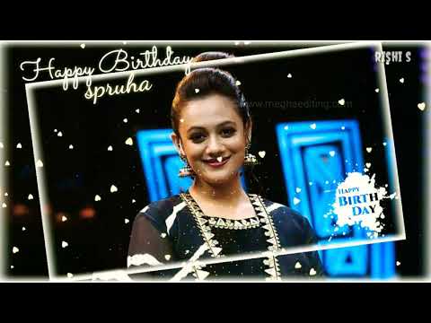 Happy birthday spruha