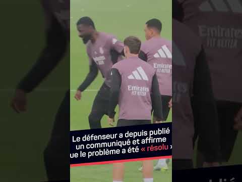 🔥 L'entraînement du Real Madrid avant le Clasico ! #shorts
