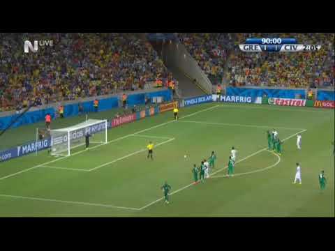 When Samaras with a penalty sent Greece to the 16 of the World Cup 2014