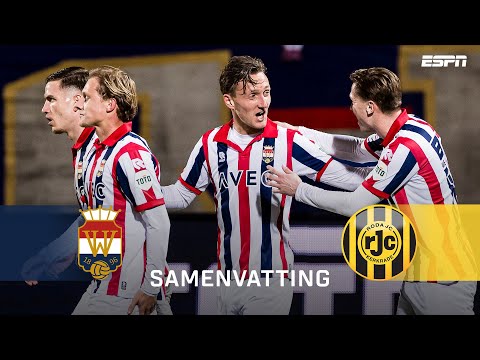 Twee COMEBACKS en VIJF GOALS in heerlijke KKD-TOPPER 🤤💥 | Samenvatting Willem II - Roda JC
