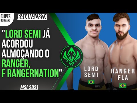 LORD SEMI E RANGER TROCAM FARPAS ANTES DO CBOLÃO - BAIANALISTA