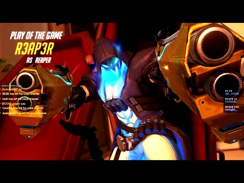 Spirit Dominating as Reaper - POTG! [ Overwatch Season 27 Top 500 ]