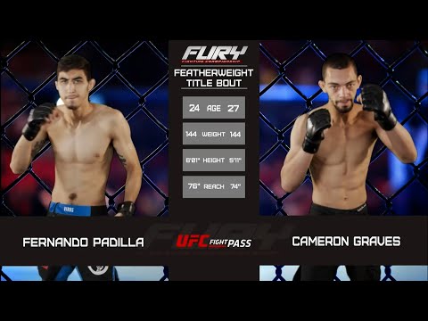 Fury FC 46: Fernando Padilla vs Cameron Graves | May 16, 2021